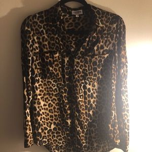 Leopard print portofino from express